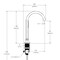Speakman SB-2533 Lura 5-Hole Roman Tub Faucet W/ Platform Lever Handles PC SB-2533 - alternate 2